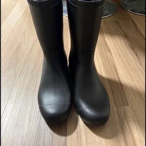 UGG Black Rain Boots